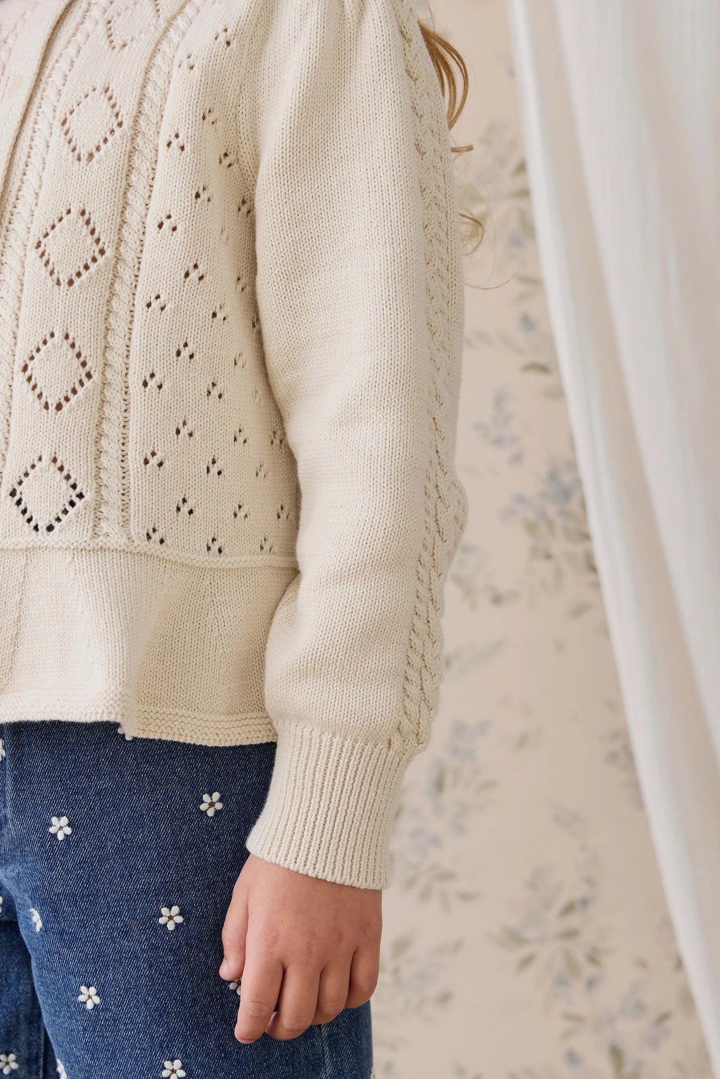Annabelle Cardigan-Vanilla