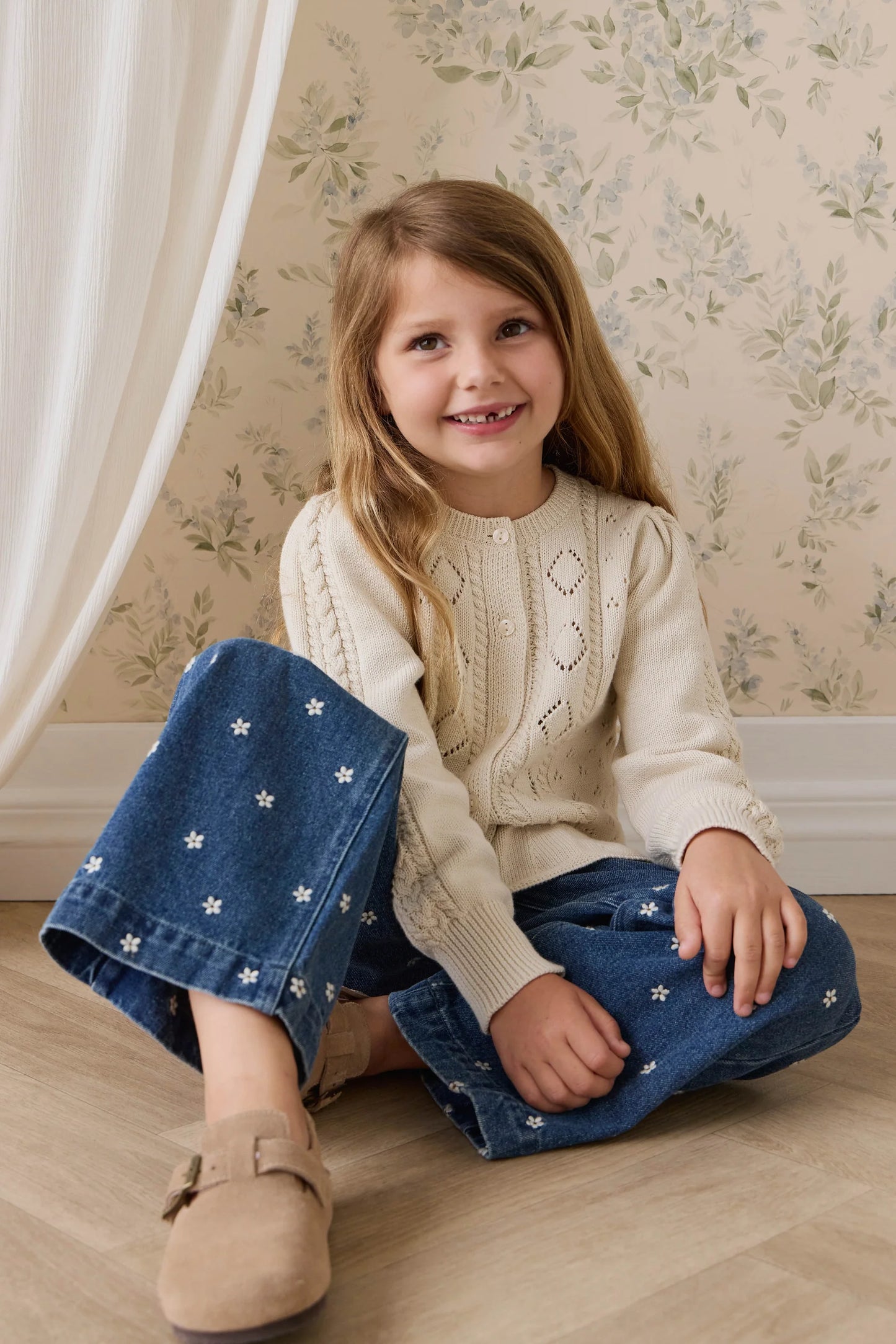 Annabelle Cardigan-Vanilla