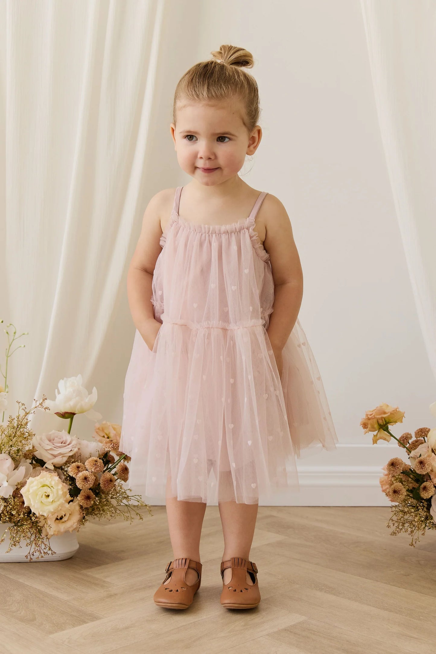 Nylah Dress - Petite Heart Rosie
