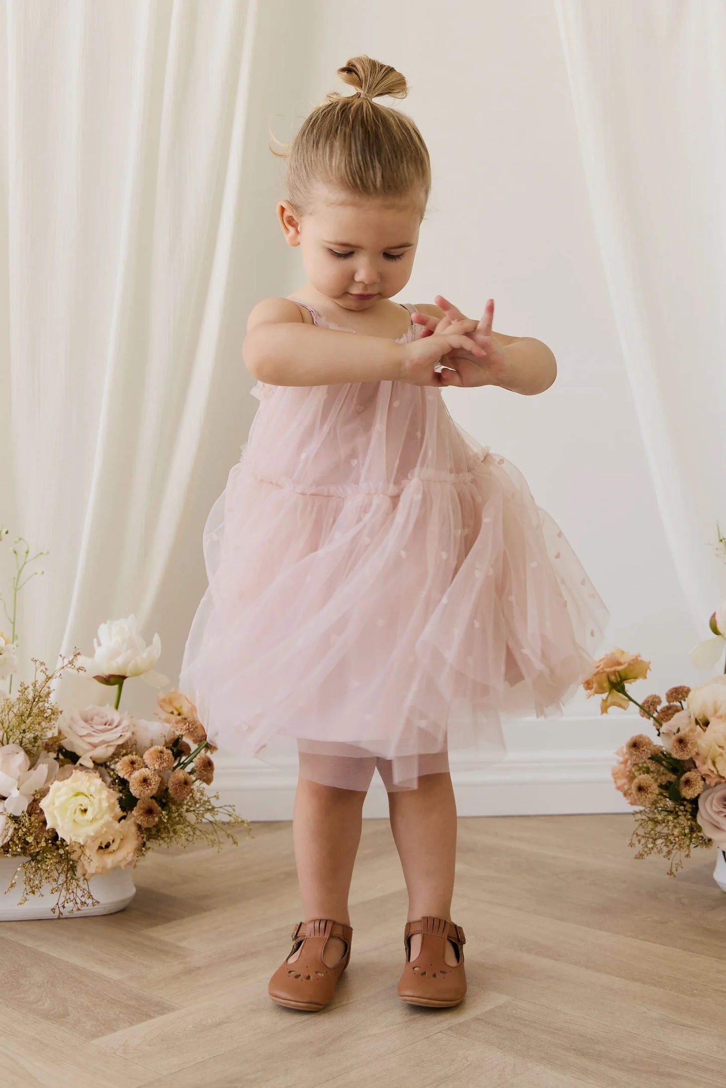 Nylah Dress - Petite Heart Rosie