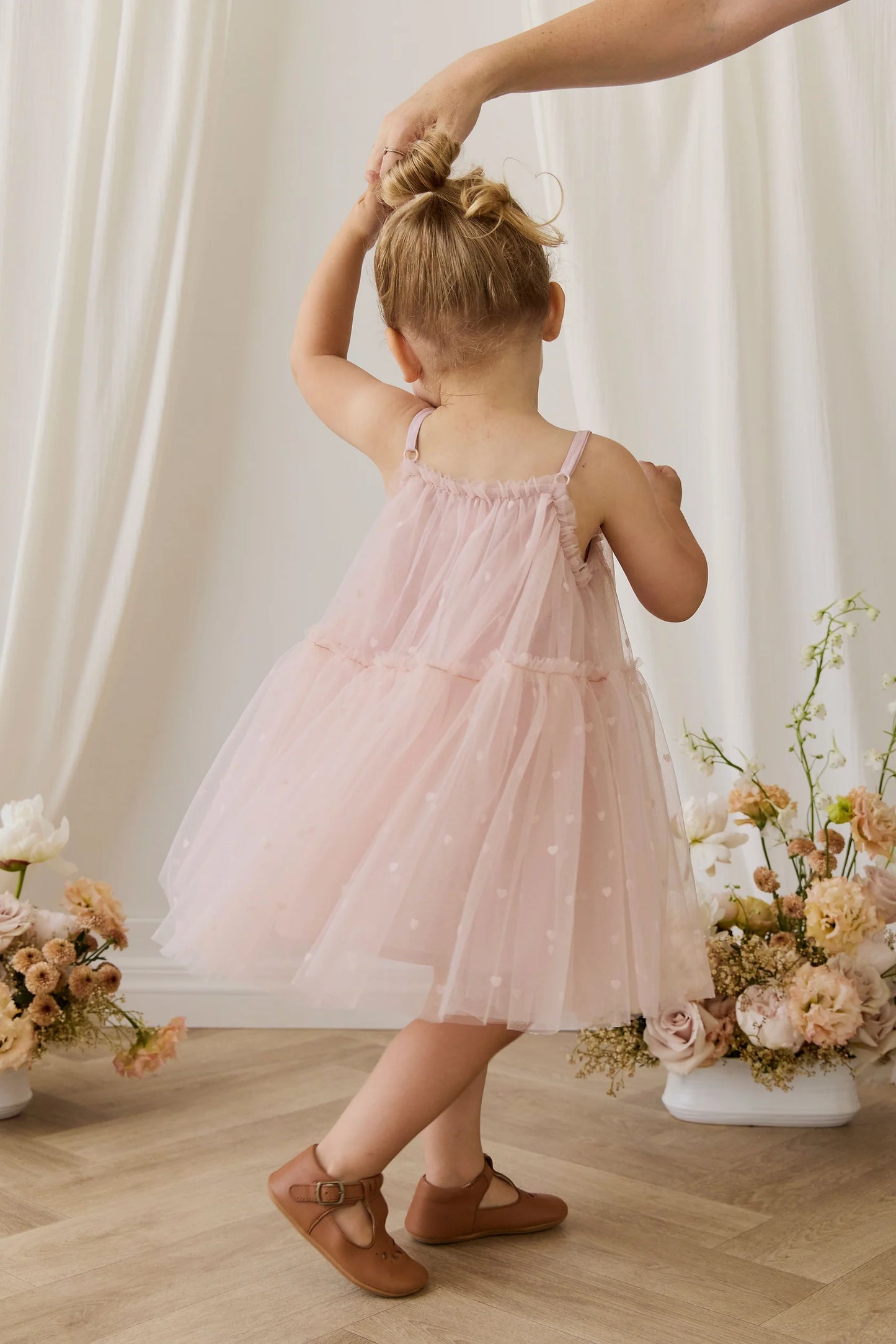Nylah Dress - Petite Heart Rosie