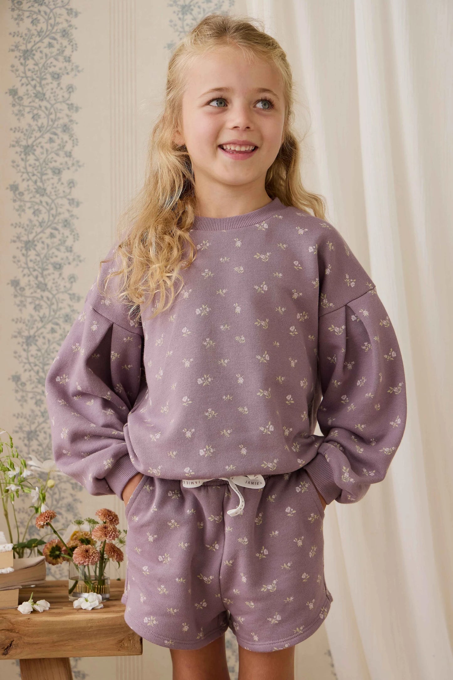 Organic Cotton Etta Short - Isla Plum