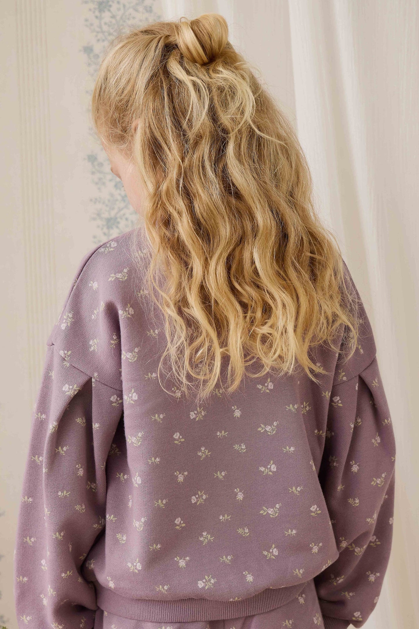 Organic Cotton Elara Sweatshirt - Isla Plum
