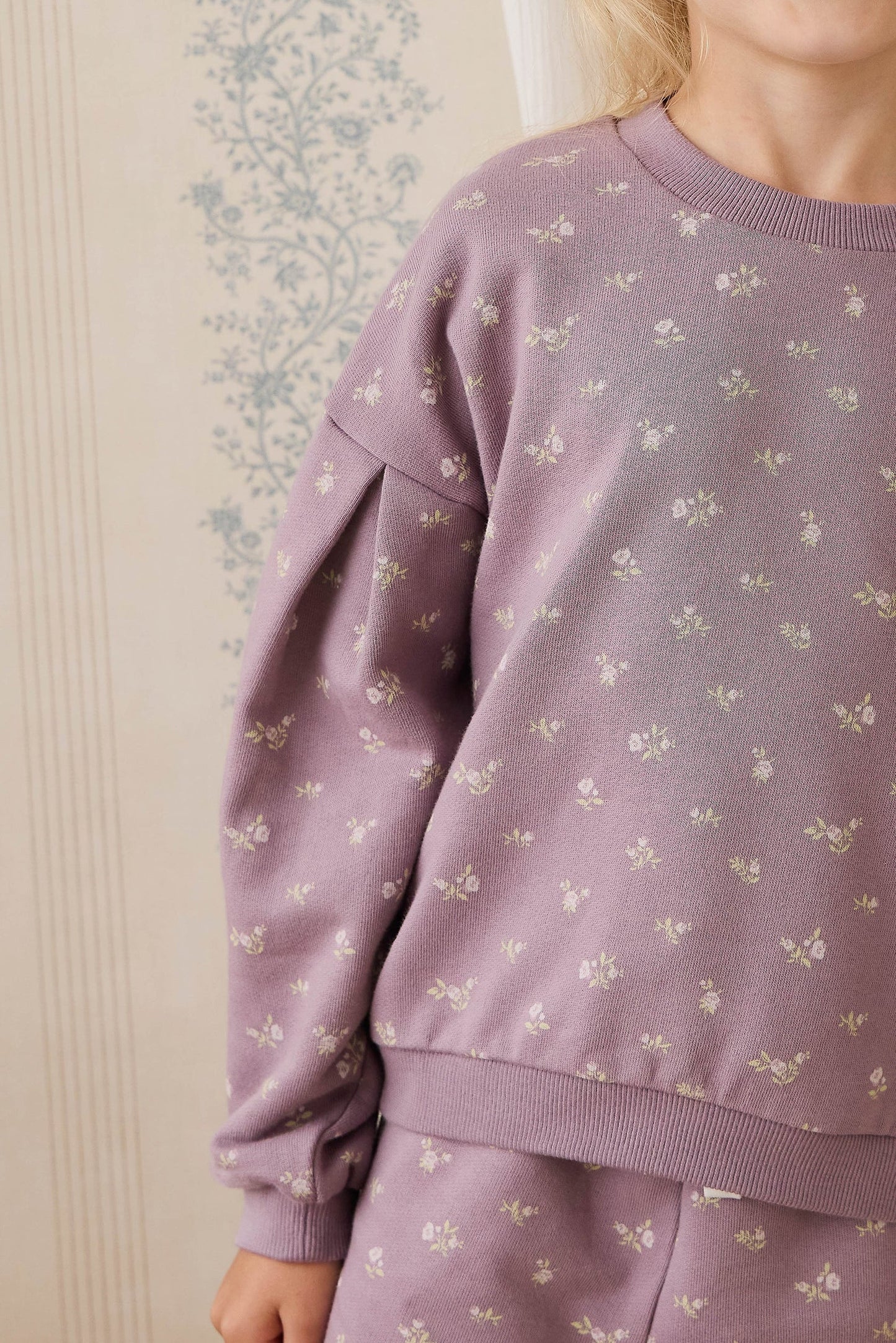 Organic Cotton Elara Sweatshirt - Isla Plum