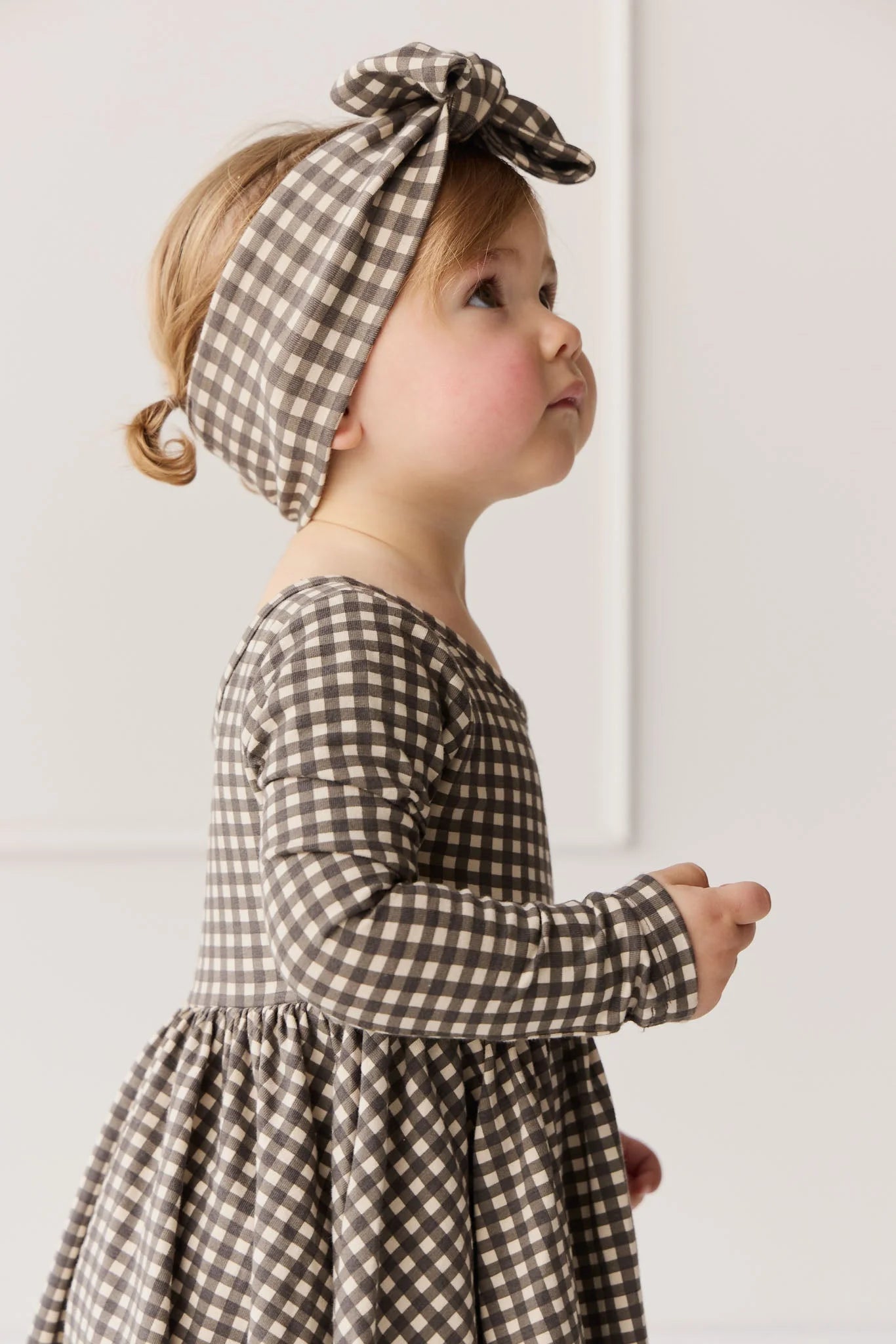 Organic Cotton Dress | Mini GIngham