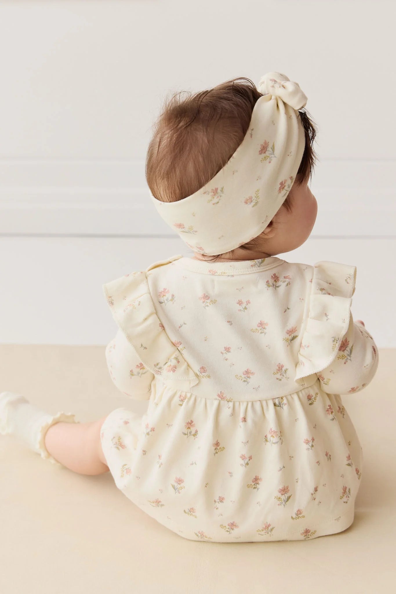 Organic Cotton Vivienne Playsuit - Emilia Egret