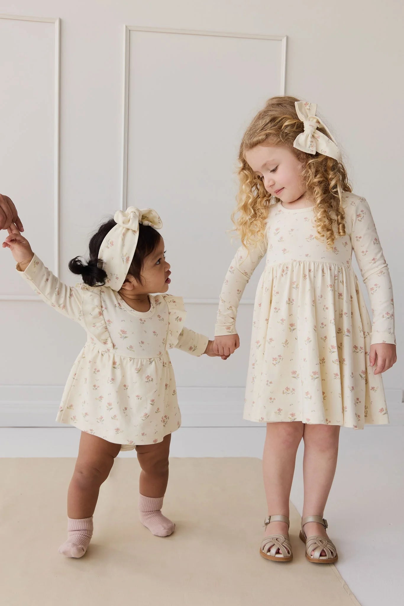 Organic Cotton Vivienne Playsuit - Emilia Egret