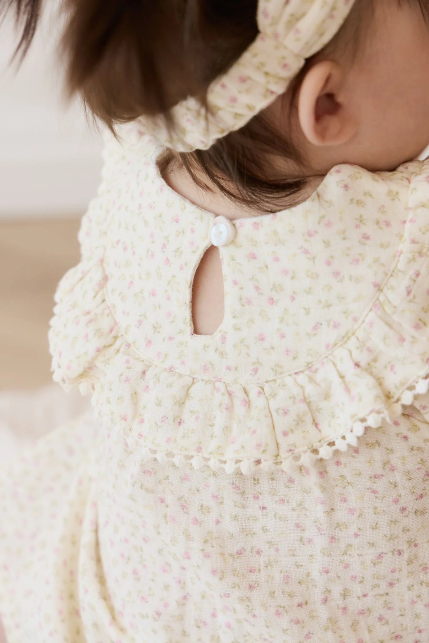 Organic Cotton Muslin Cleo Blouse - Pippa Pink