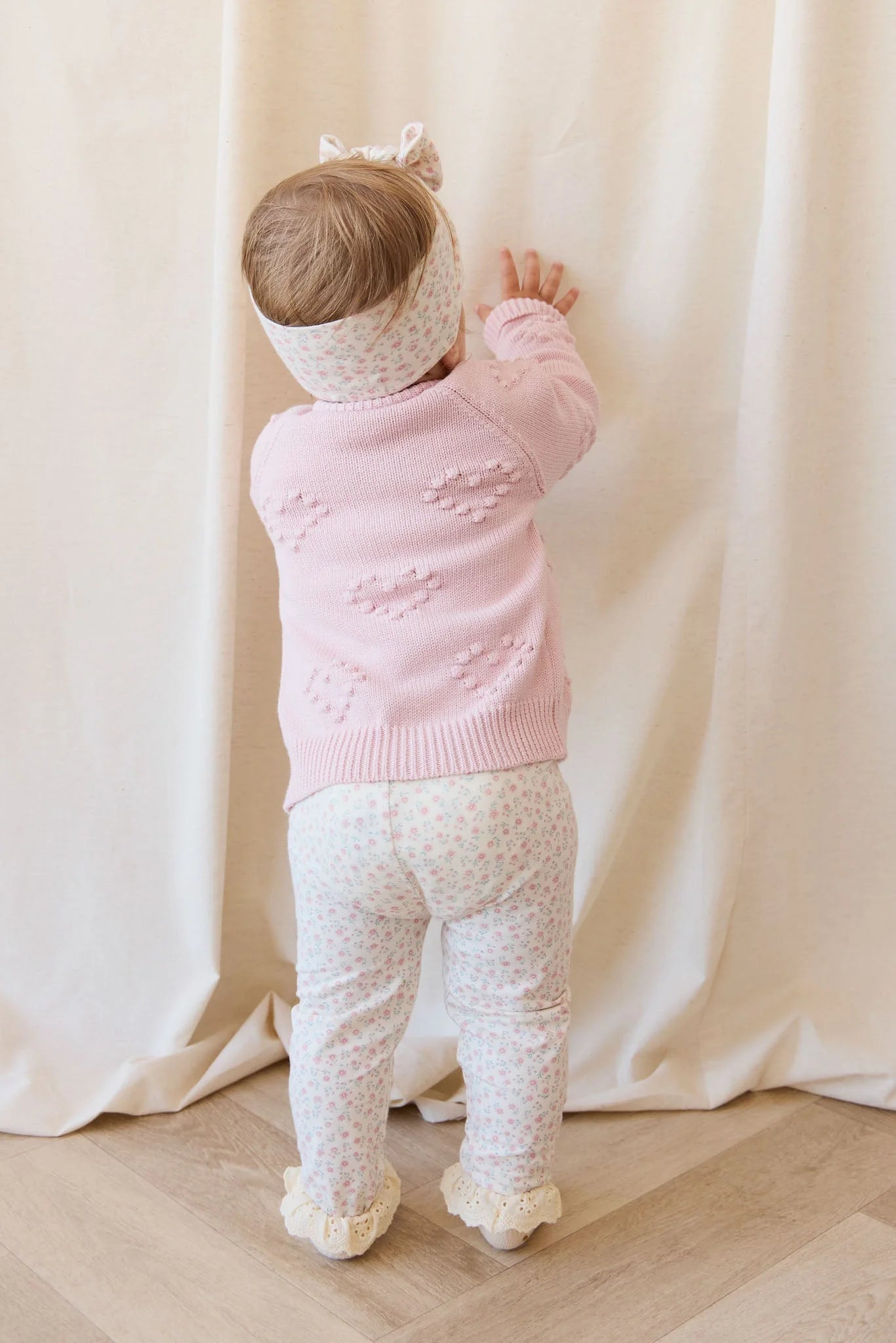 Organic Cotton Everyday Legging - Posy Garden Pink