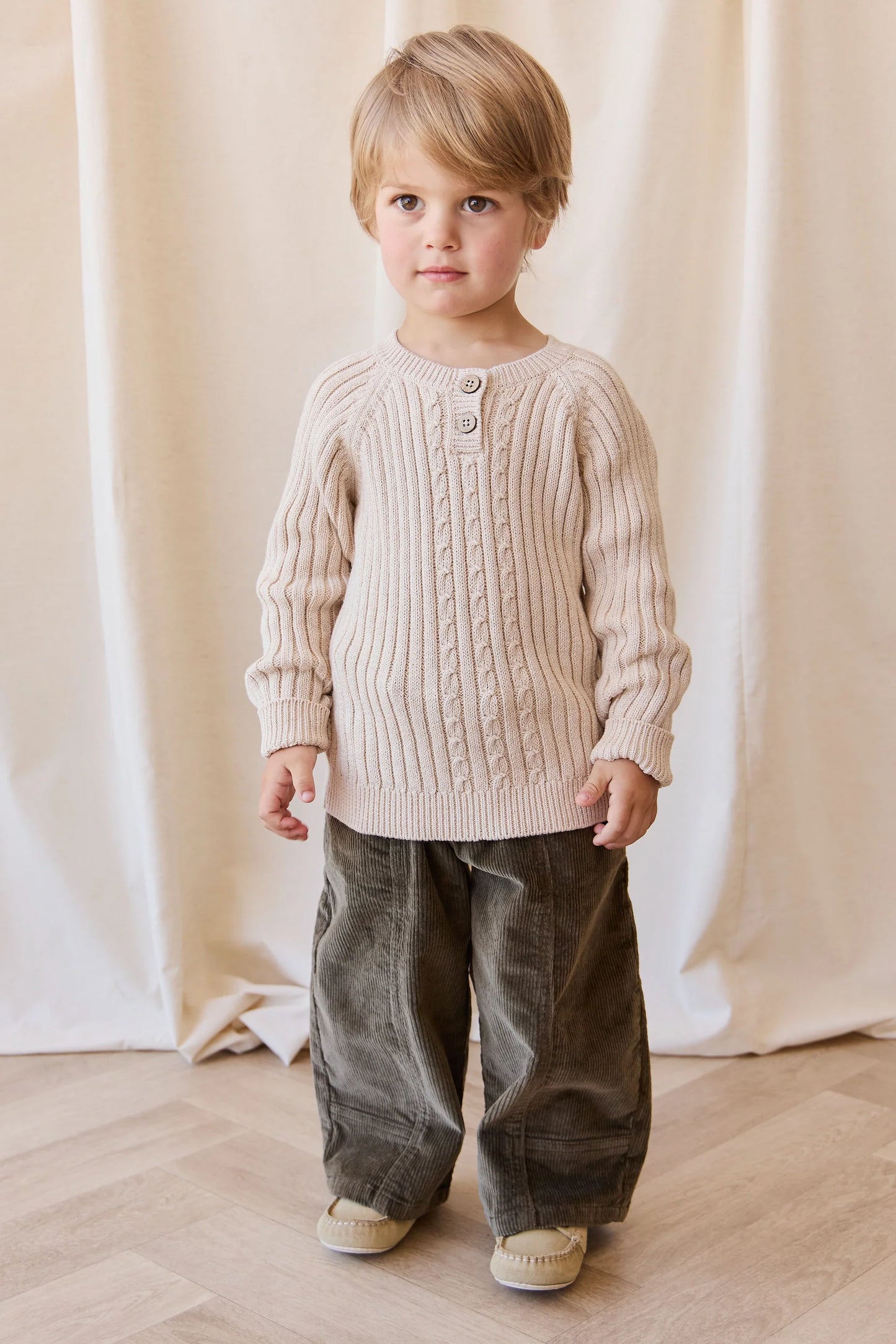 Nathaniel Jumper - Oatmeal Marle