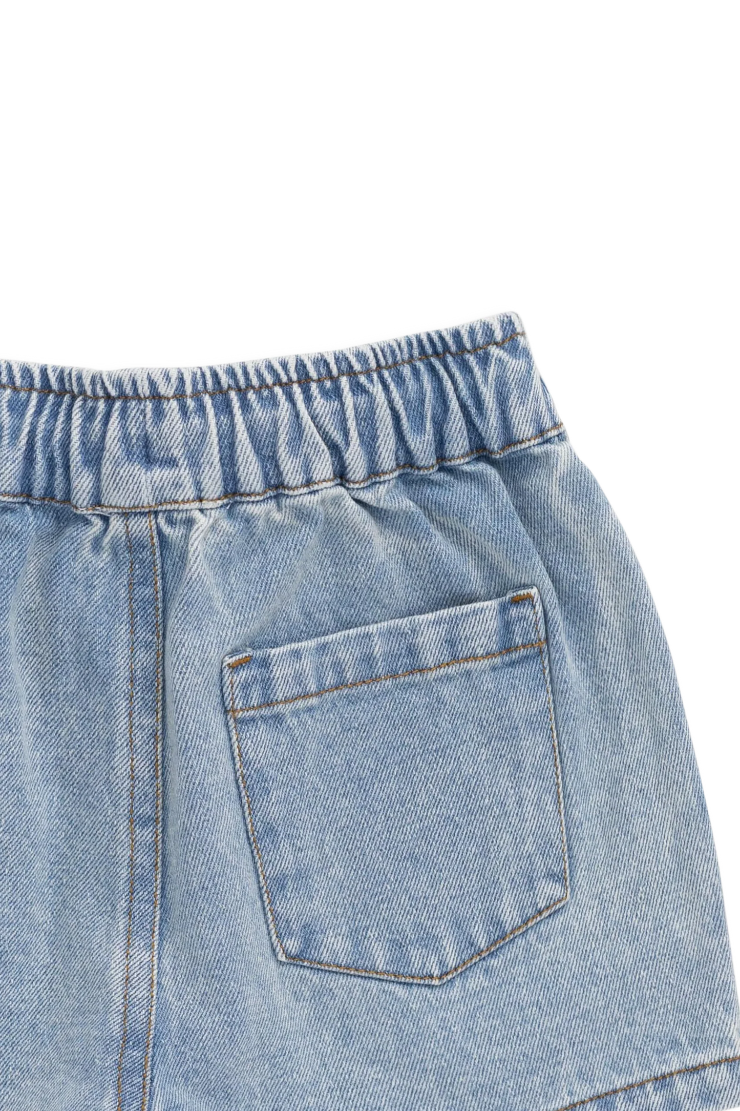 Kane Denim Short - Light Wash