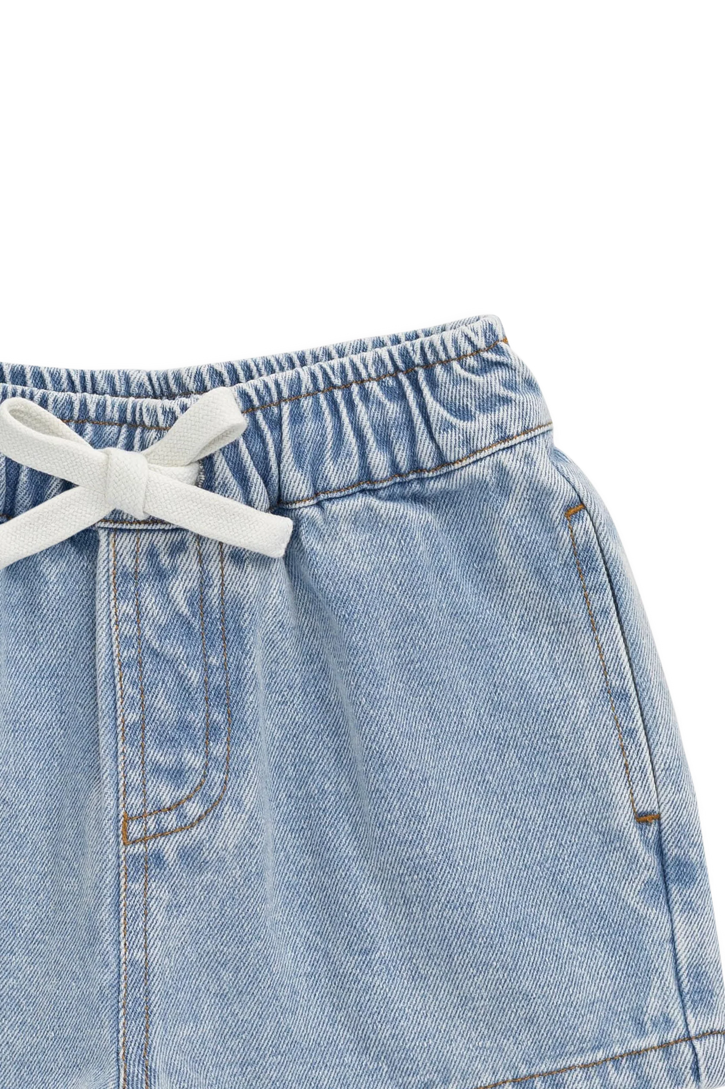 Kane Denim Short - Light Wash