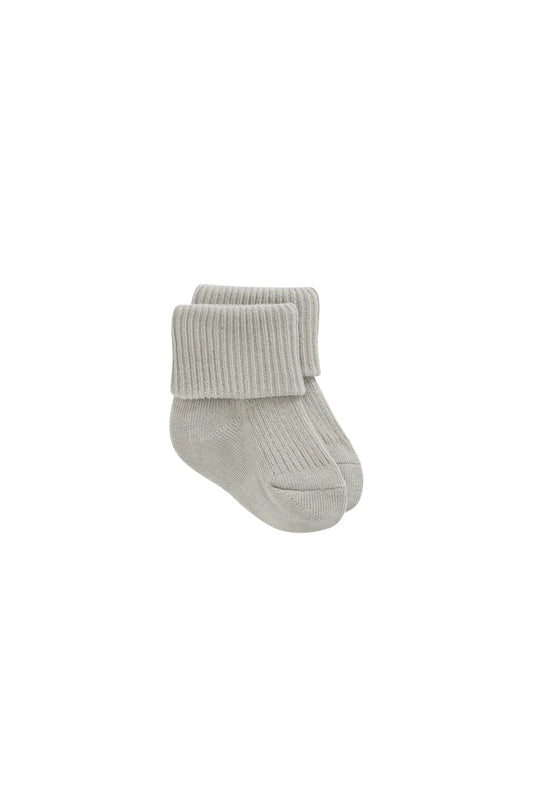 Classic Rib Sock - Raindance