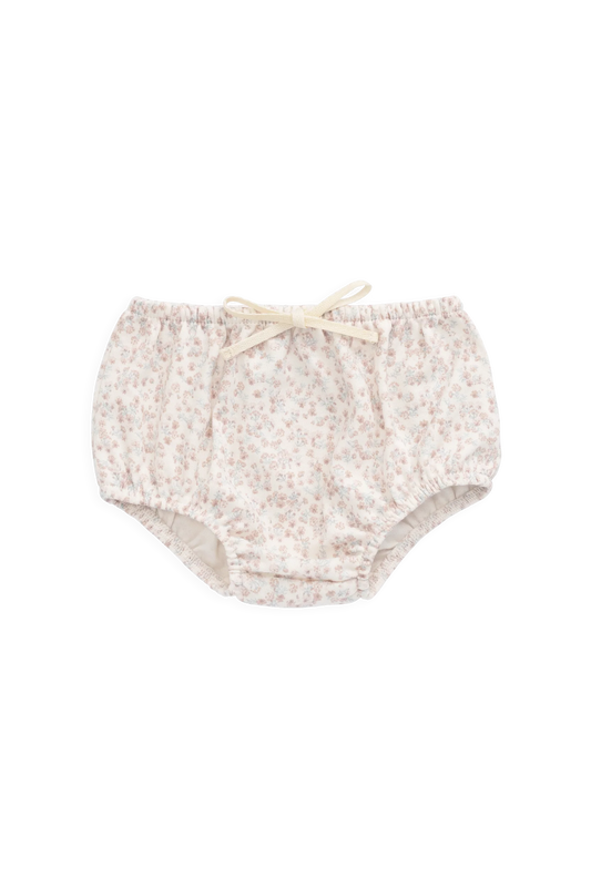 Organic Cotton Classic Bloomer - Posy Milk