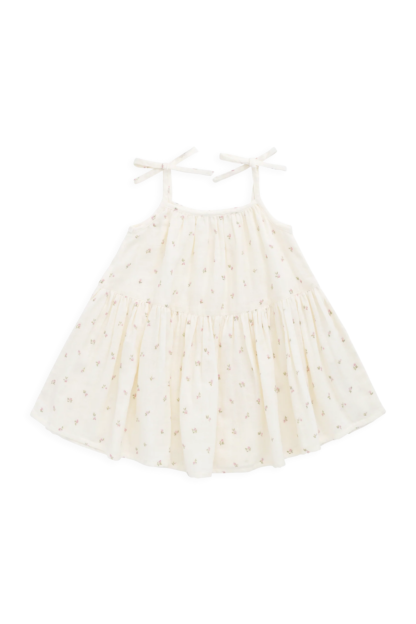 Organic Cotton Muslin Winnie Dress - Willow Rose