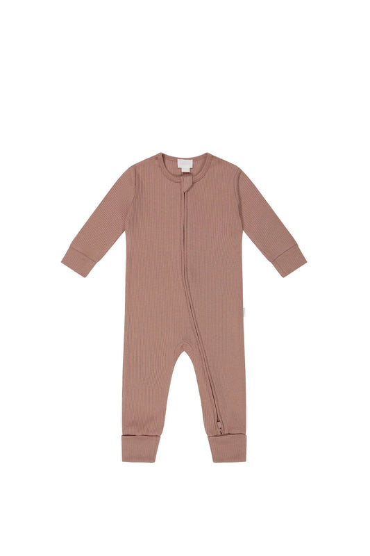 Organic Cotton Modal Frankie Onepiece - Powder