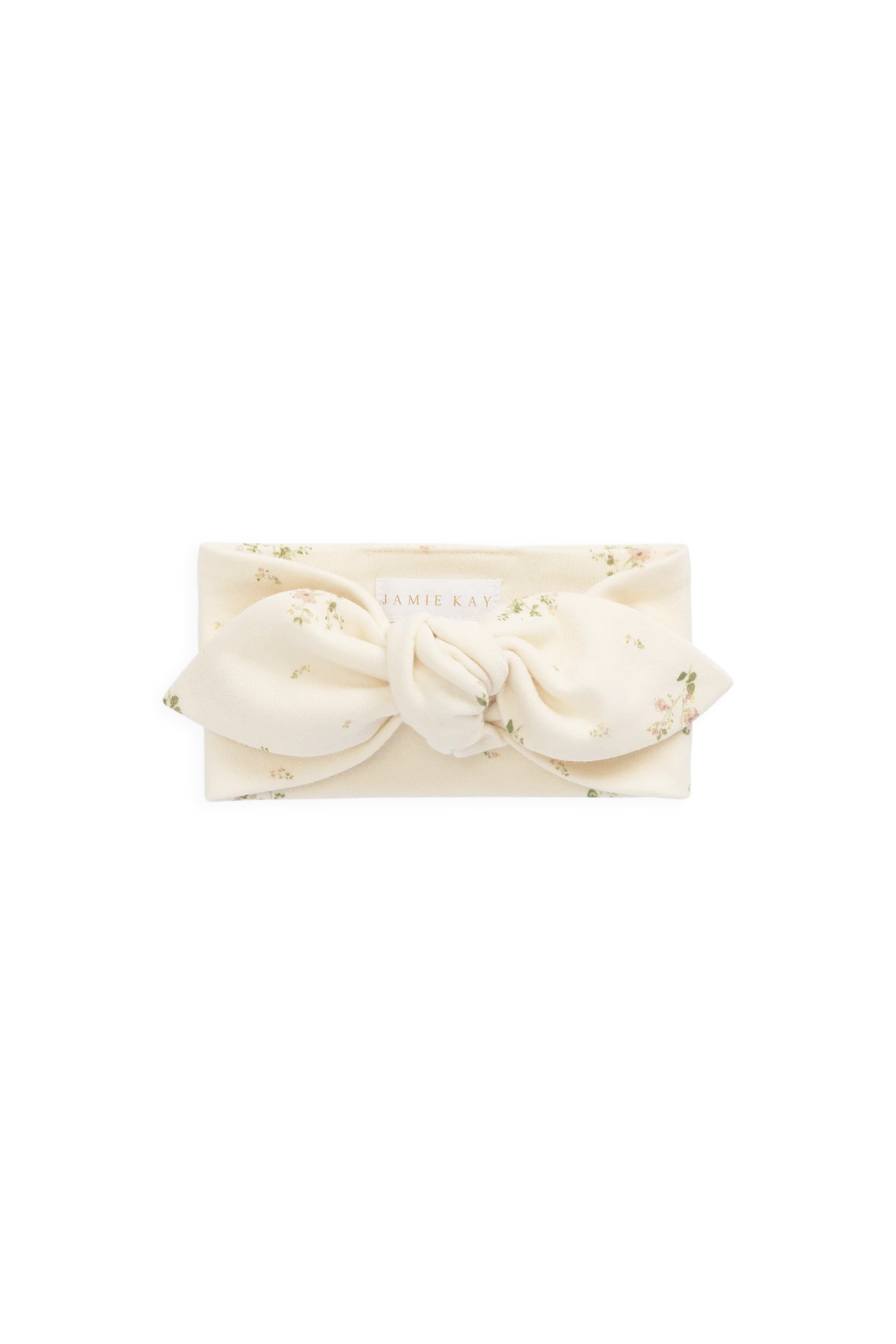 Organic Cotton Headband - Josepha Egret Small
