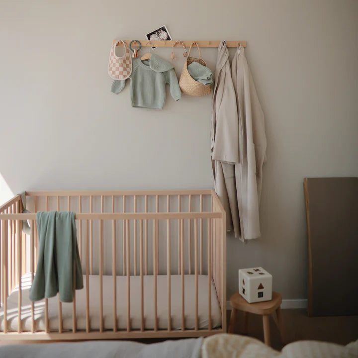 Stretchy Crib Sheet (Fog)
