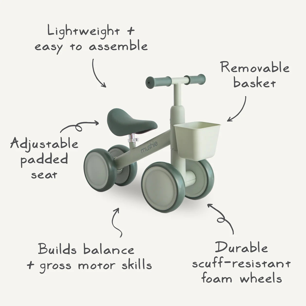 Mini Toddler Bike - Multiple Colors