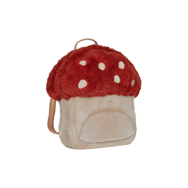 Hopalong Mushroom Backpack Red