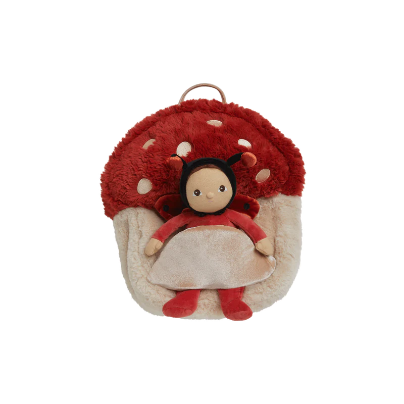 Hopalong Mushroom Backpack Red