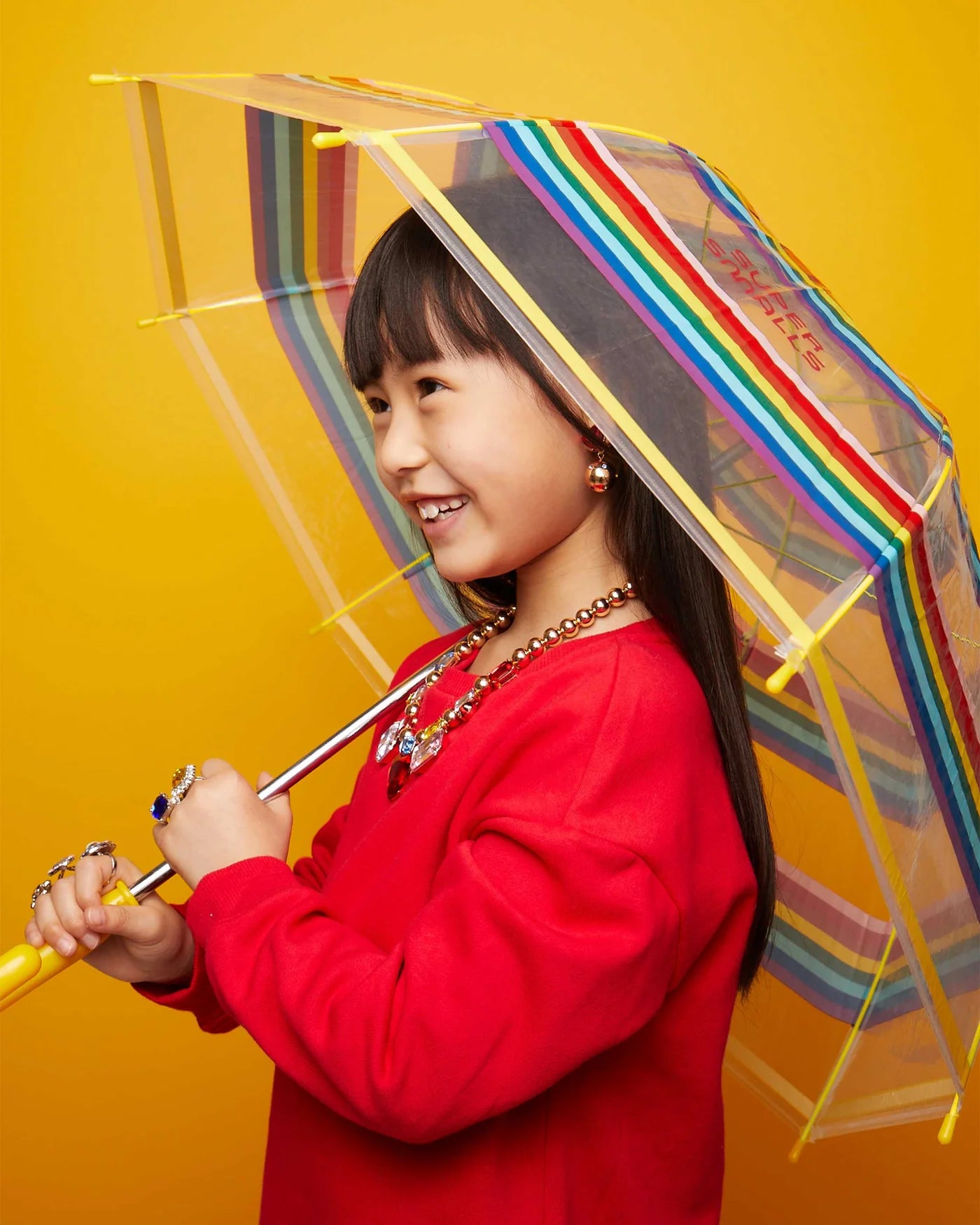 Rainbow Stripes Umbrella