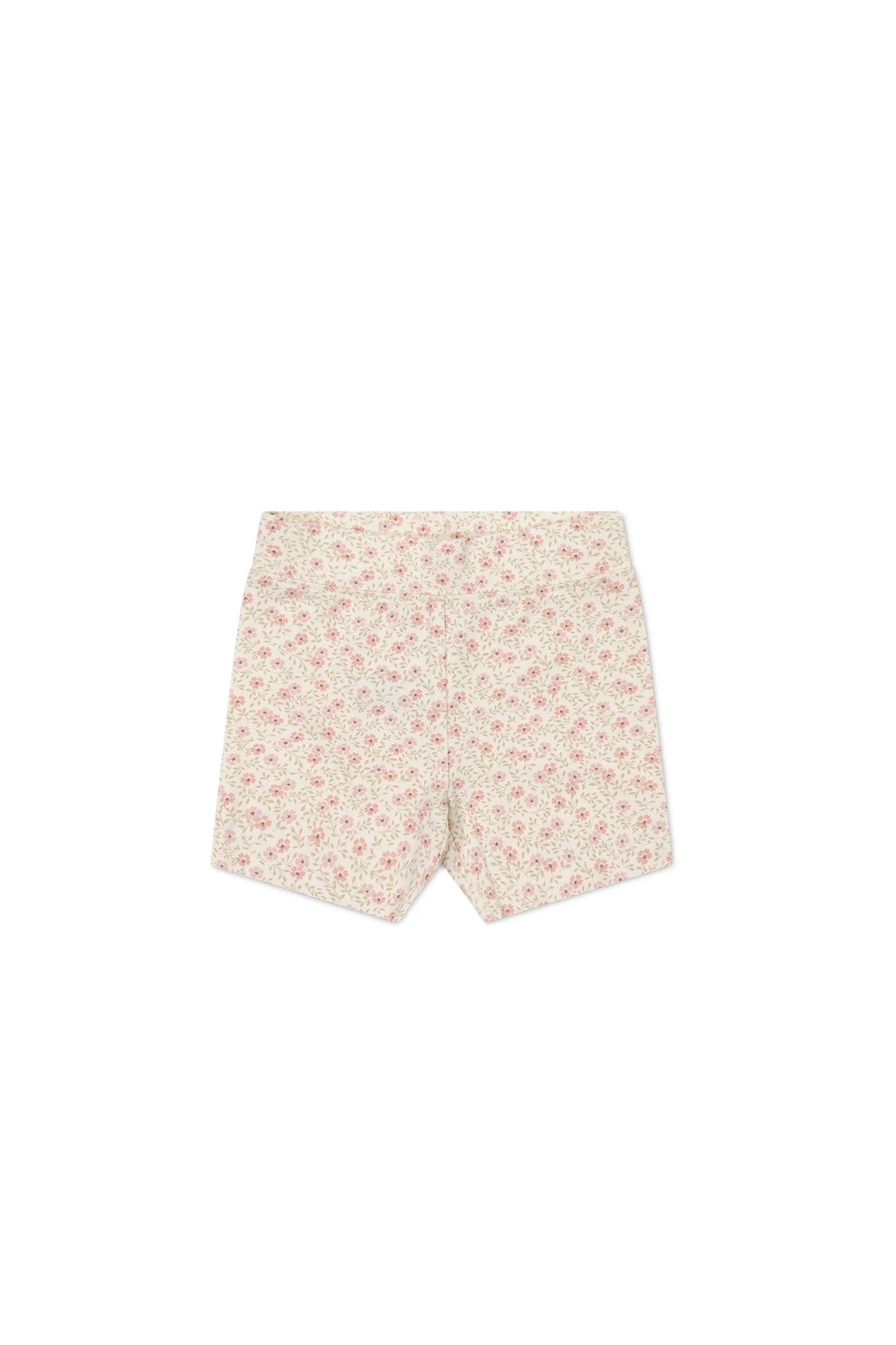 Organic Cotton Bike Short | Pink Floral