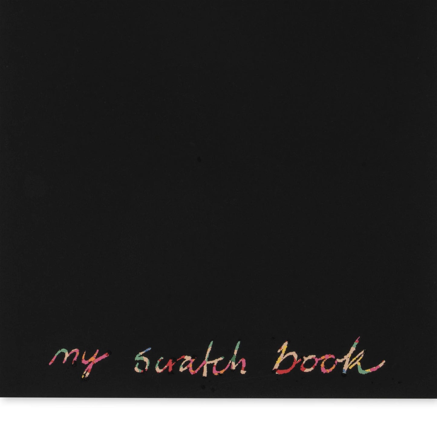 Scratch and Scribble Book