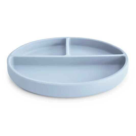 Silicone Suction Plate (Powder Blue)