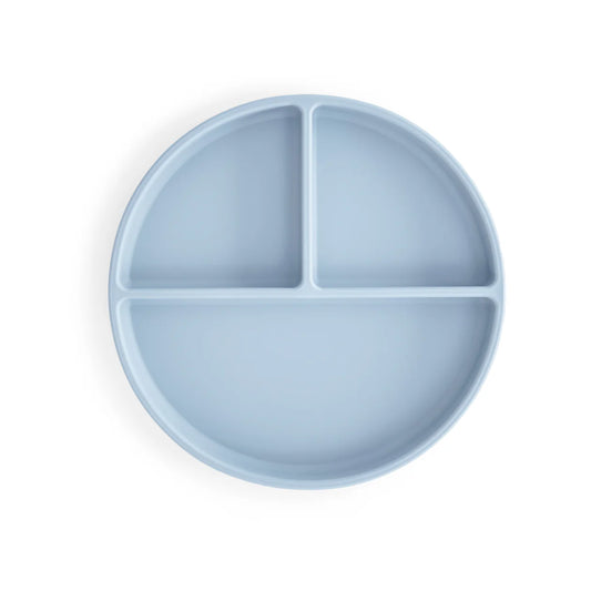 Silicone Suction Plate (Powder Blue)
