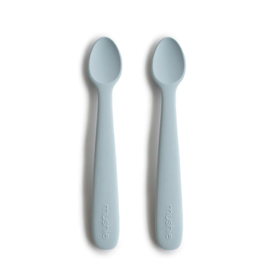 Silicone Feeding Spoons (Powder Blue)