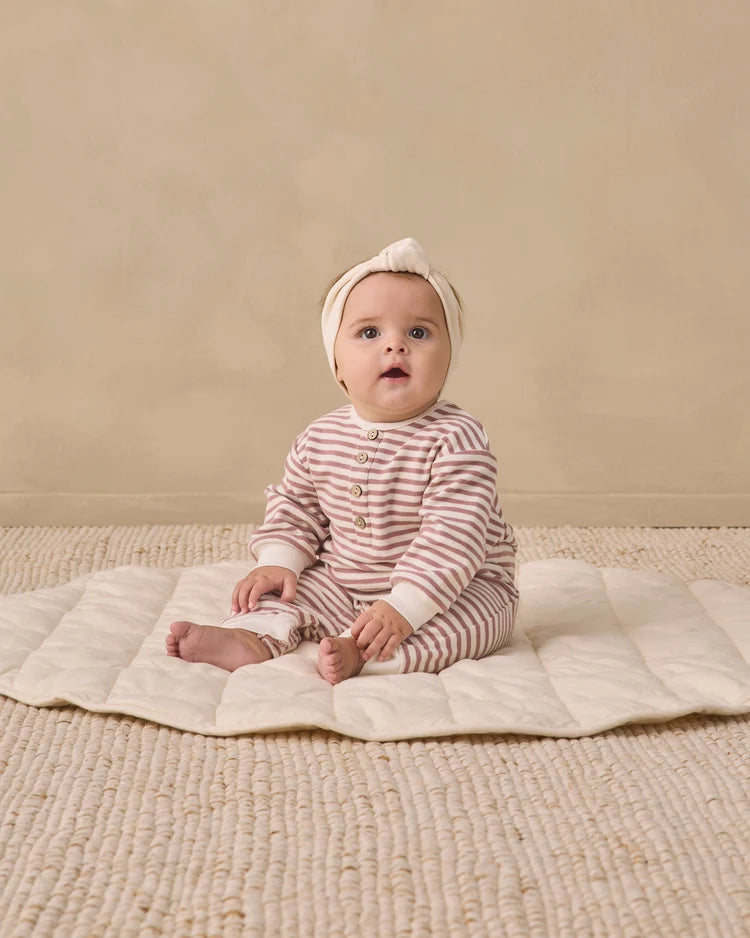 Relaxed Jumpsuit Mulberry Stripe
