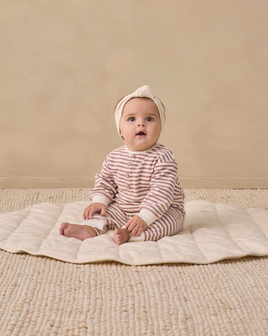Relaxed Jumpsuit Mulberry Stripe