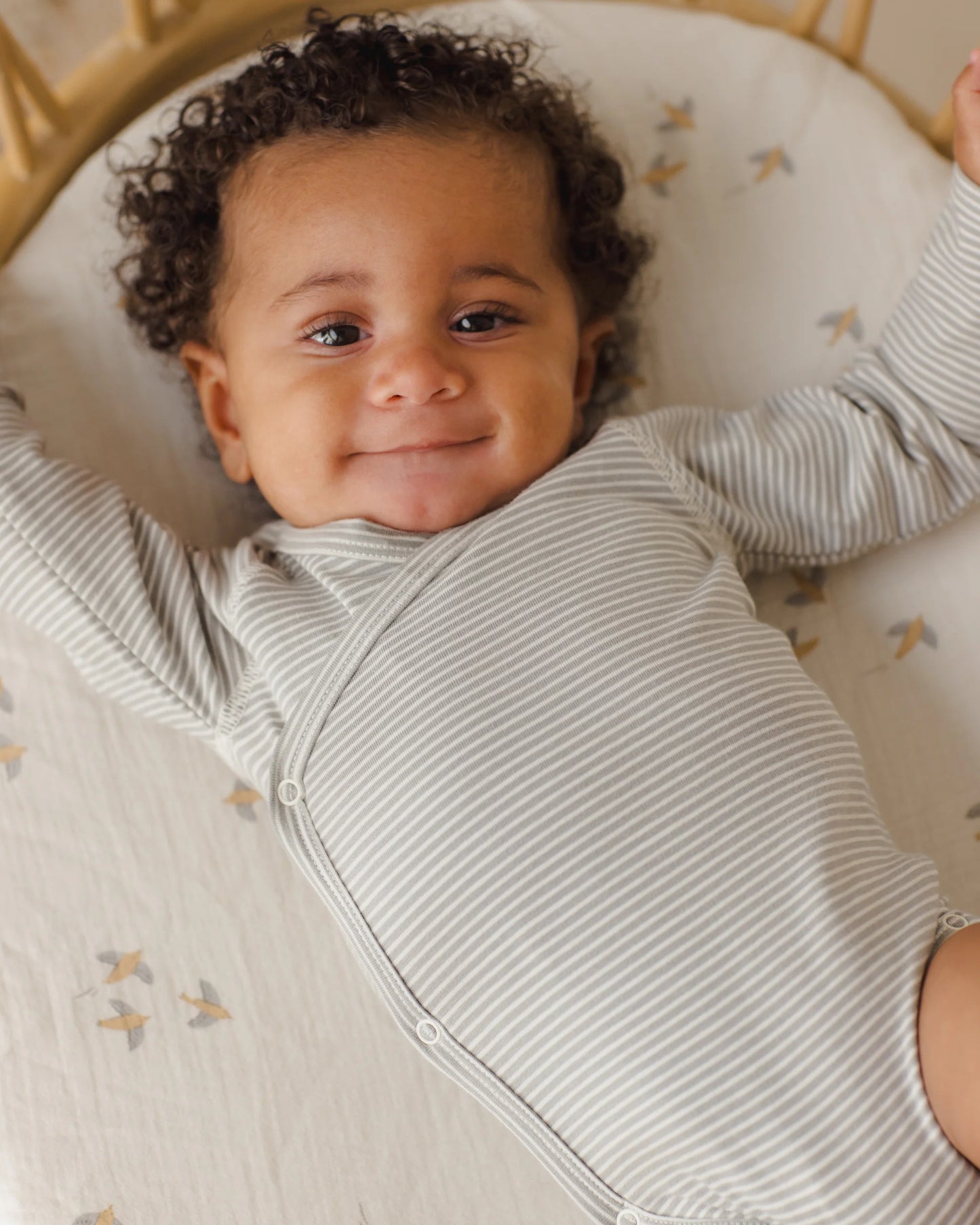 Side Snap Bodysuit (Sage Micro)