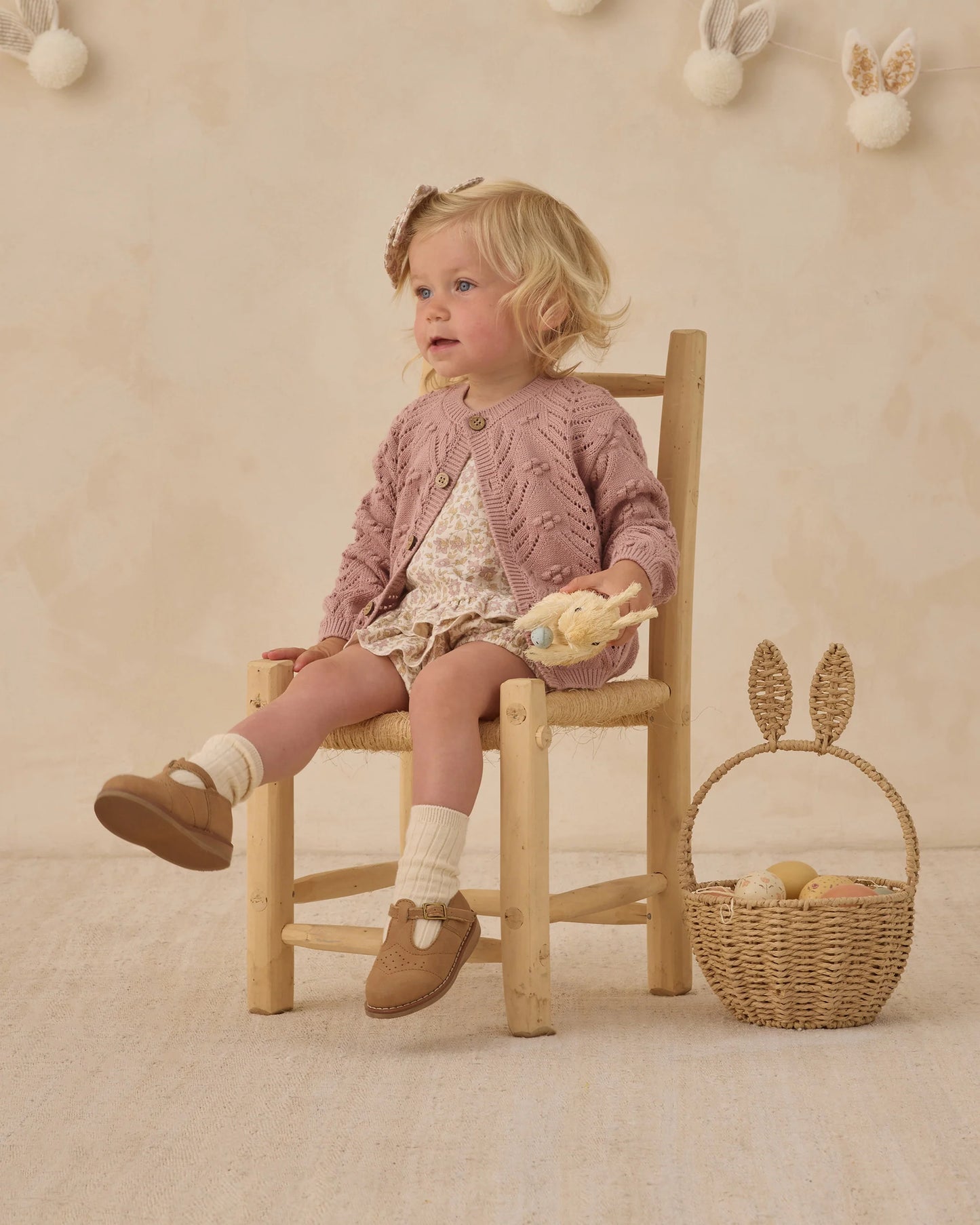 Ruffled Tulip Top + Bloomer Set Dahlia