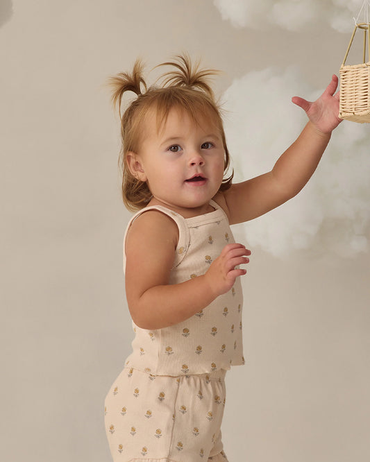 Evie Tank + Shortie Set Buttercup