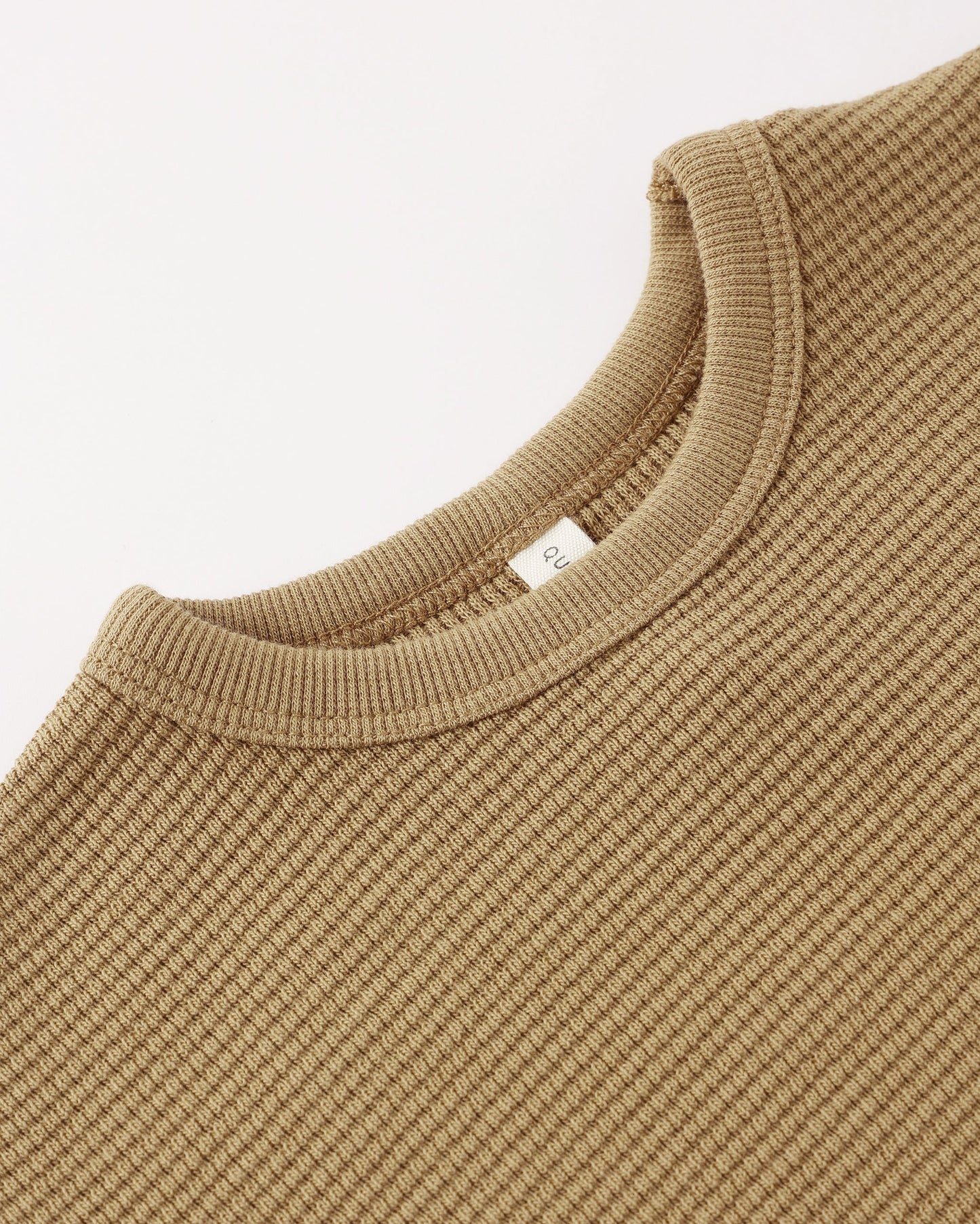Waffle Tee + Short Set Honey
