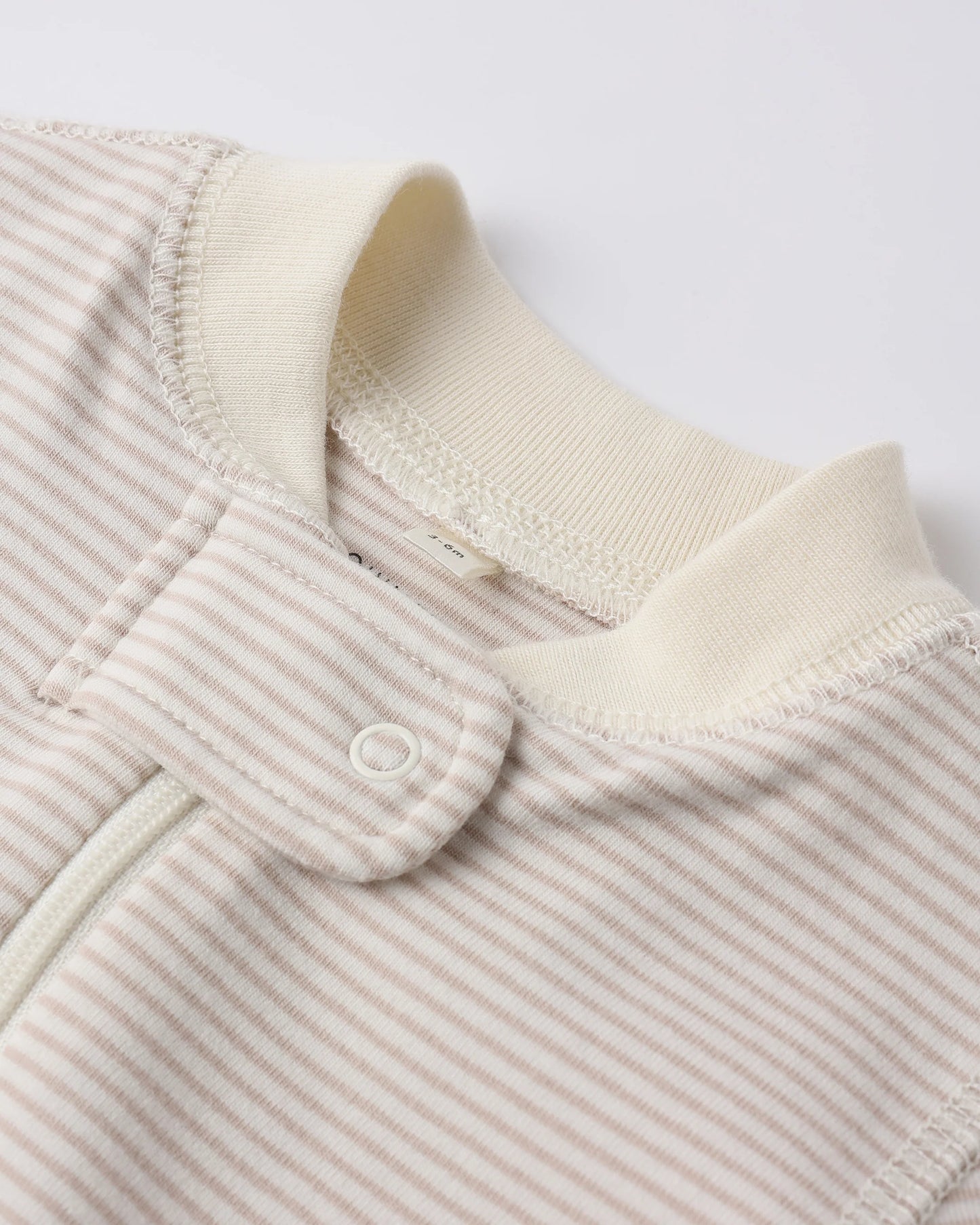 Zip Longsleeve Sleeper Footie Oat Microscope