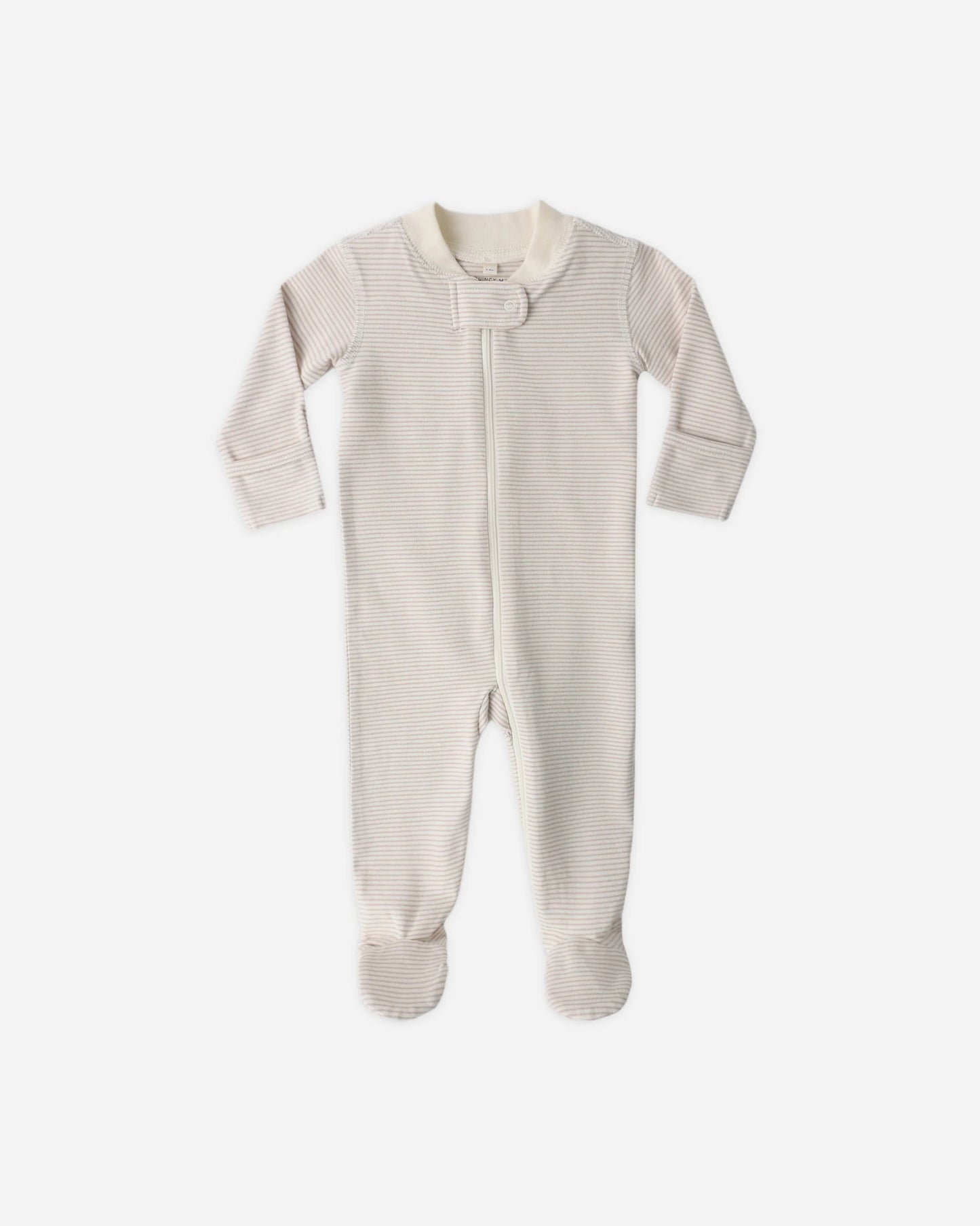 Zip Longsleeve Sleeper Footie Oat Microscope