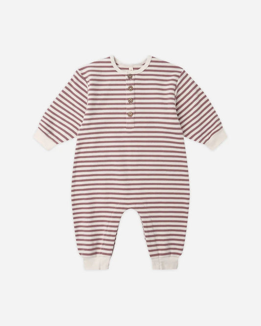Relaxed Jumpsuit Mulberry Stripe