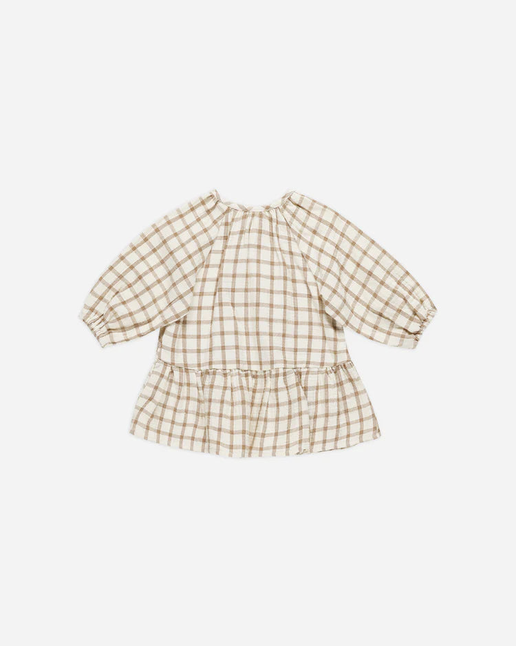 Lany Dress || Cinnamon Plaid