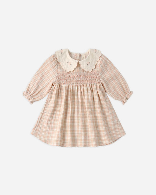 Callie Dress (Pink Plaid)