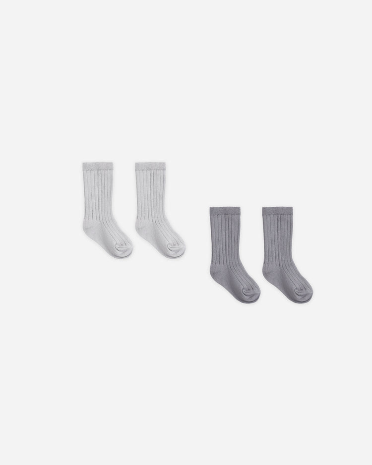 Socks Set Slate, Cloud