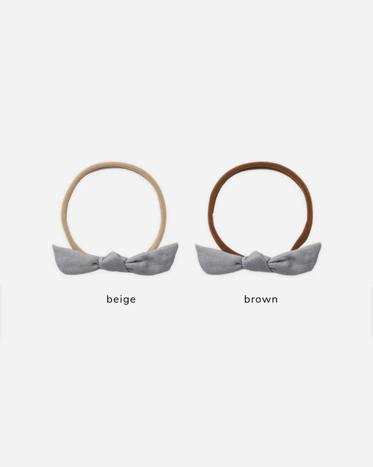 Little Knot Headband Slate