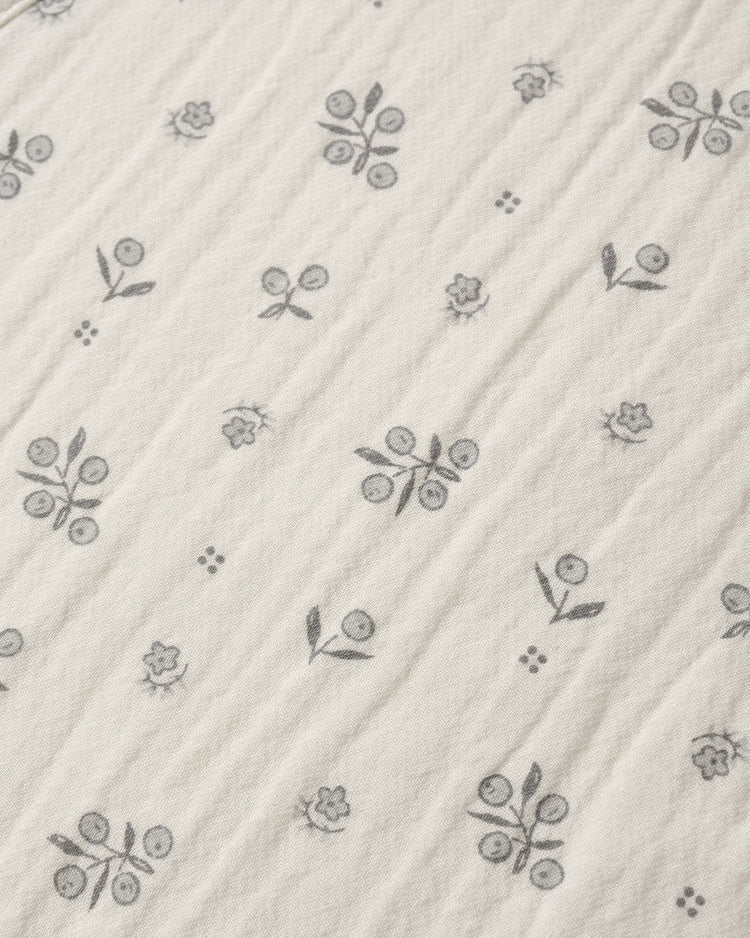 Burp Cloth, 2 Pack Winter Berry, Blue Gingham