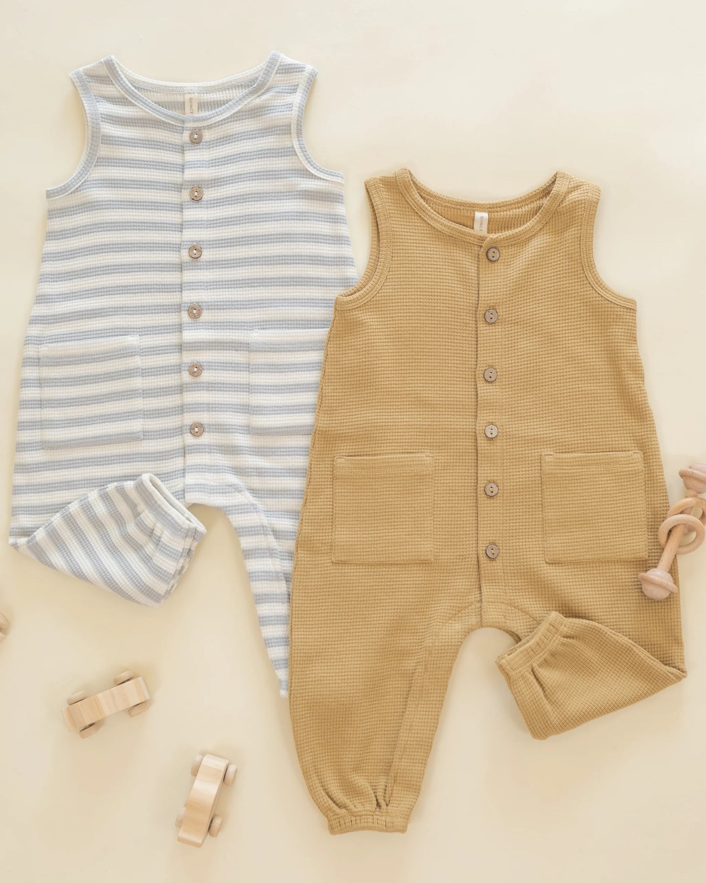 Waffle Jumpsuit Honey