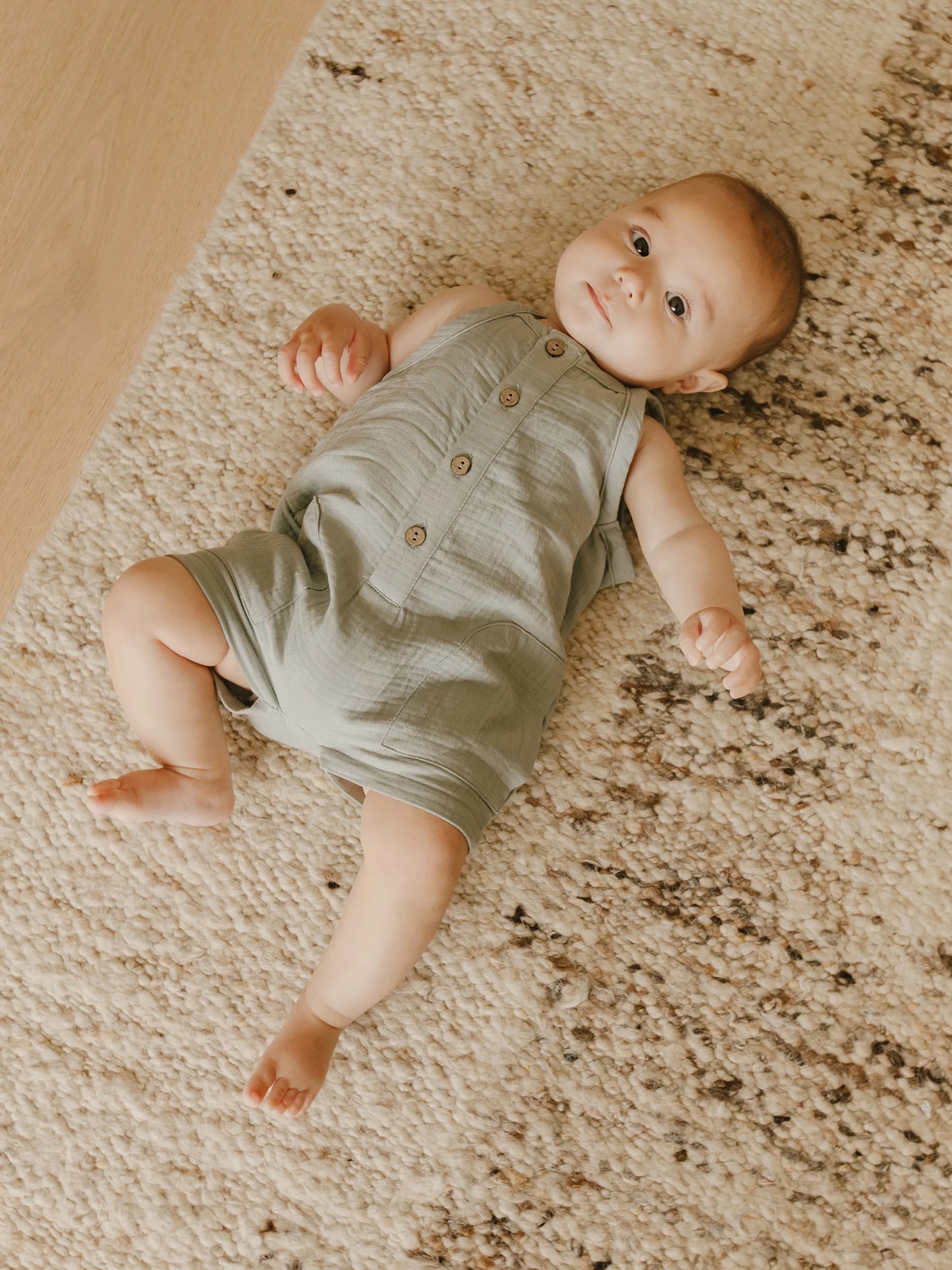 Finn Romper | Sky