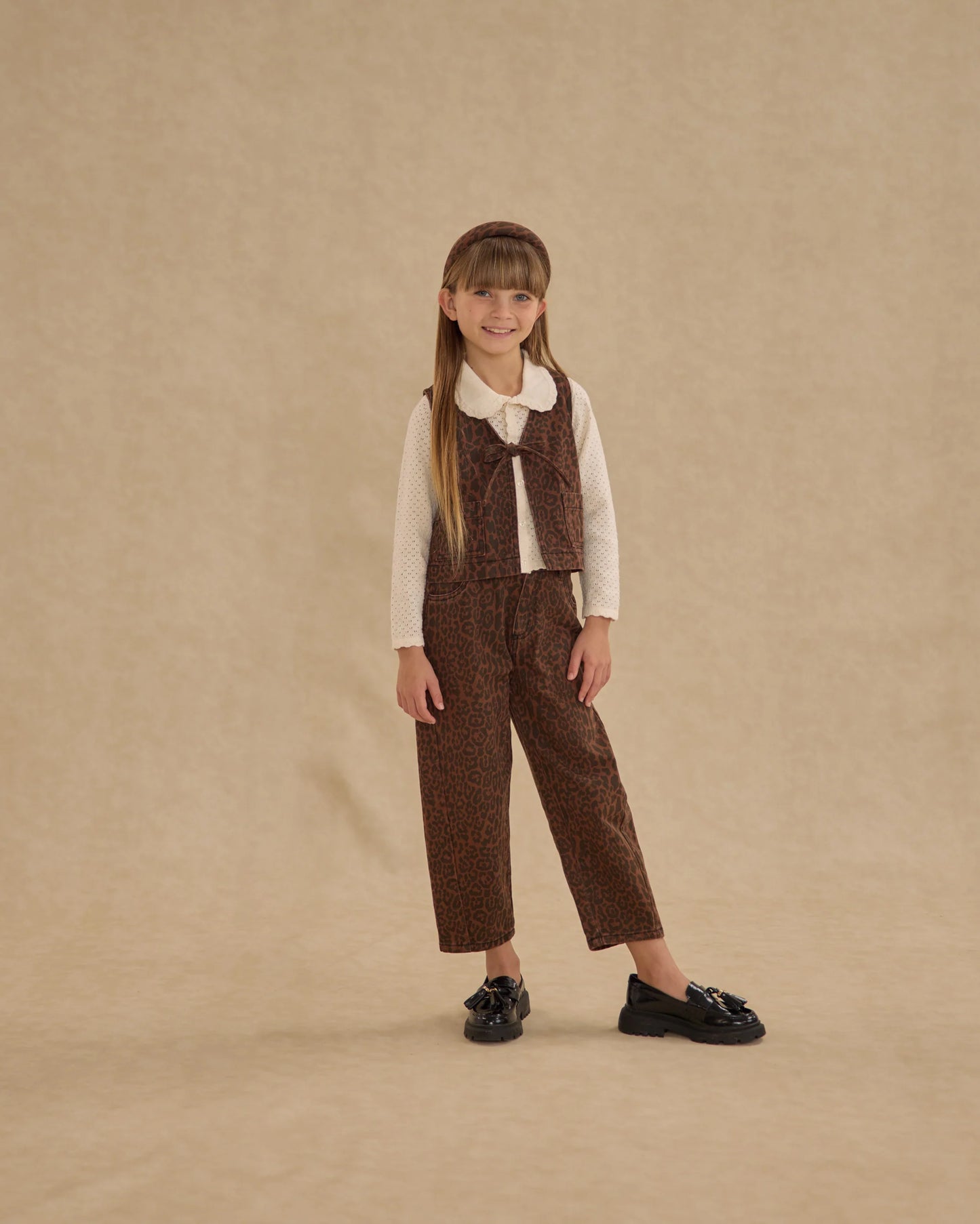 Barrel Pant || Leopard