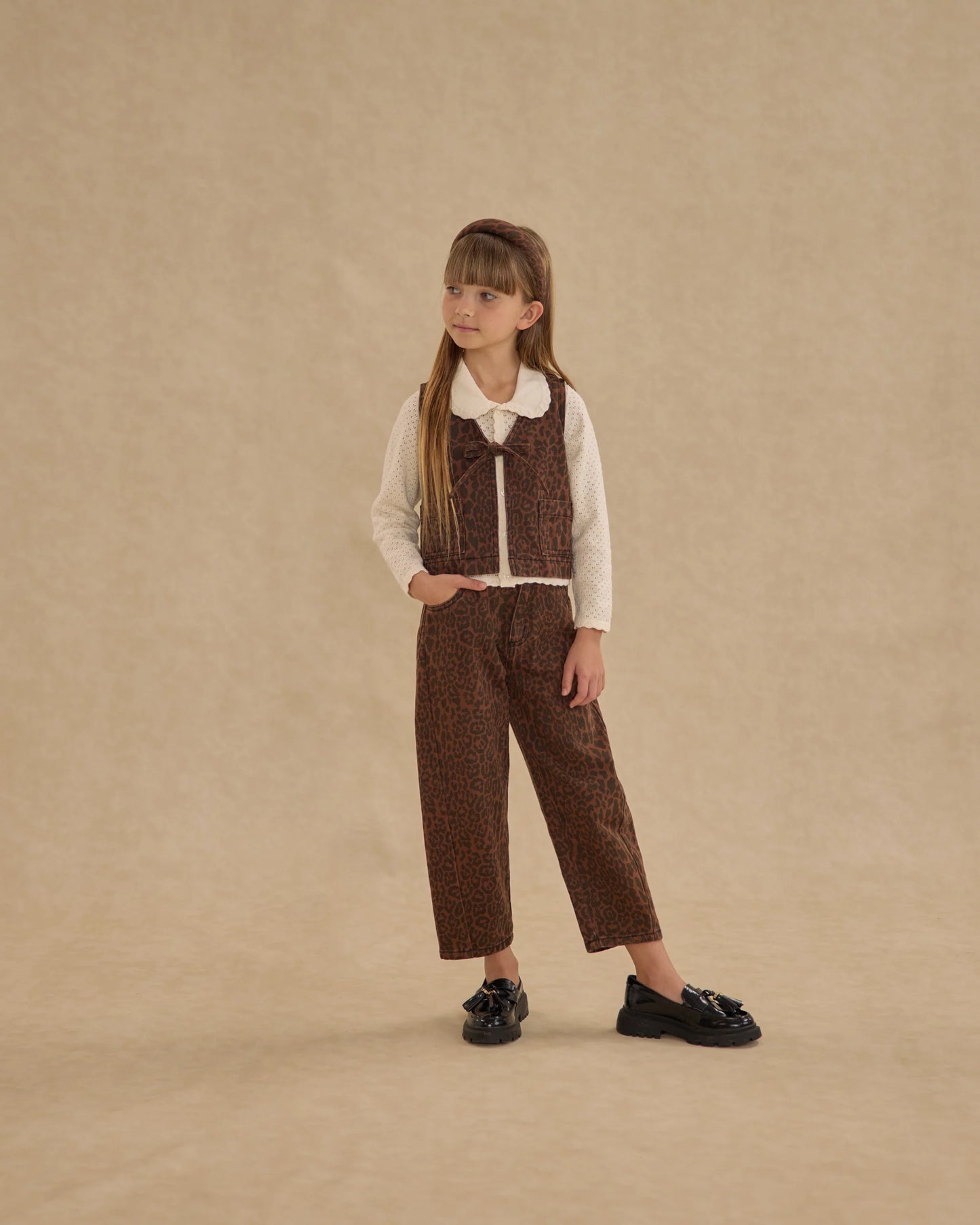 Barrel Pant || Leopard