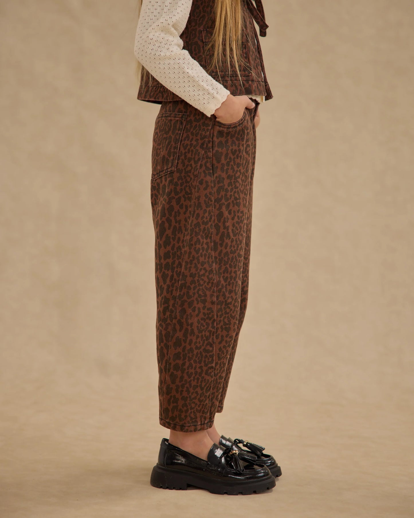 Barrel Pant || Leopard